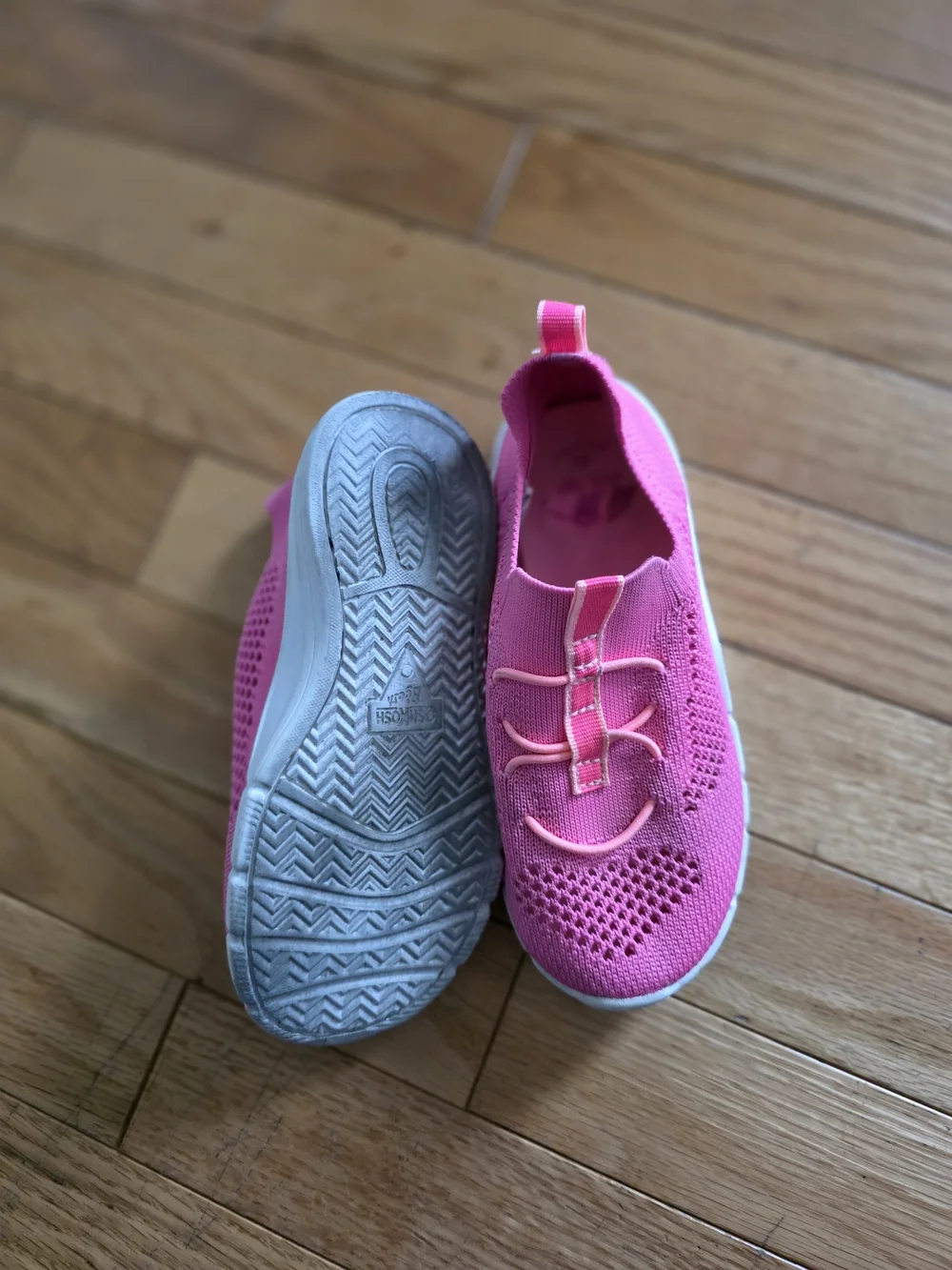 OshKosh B'gosh Bright Pink Slip-On Water Shoes